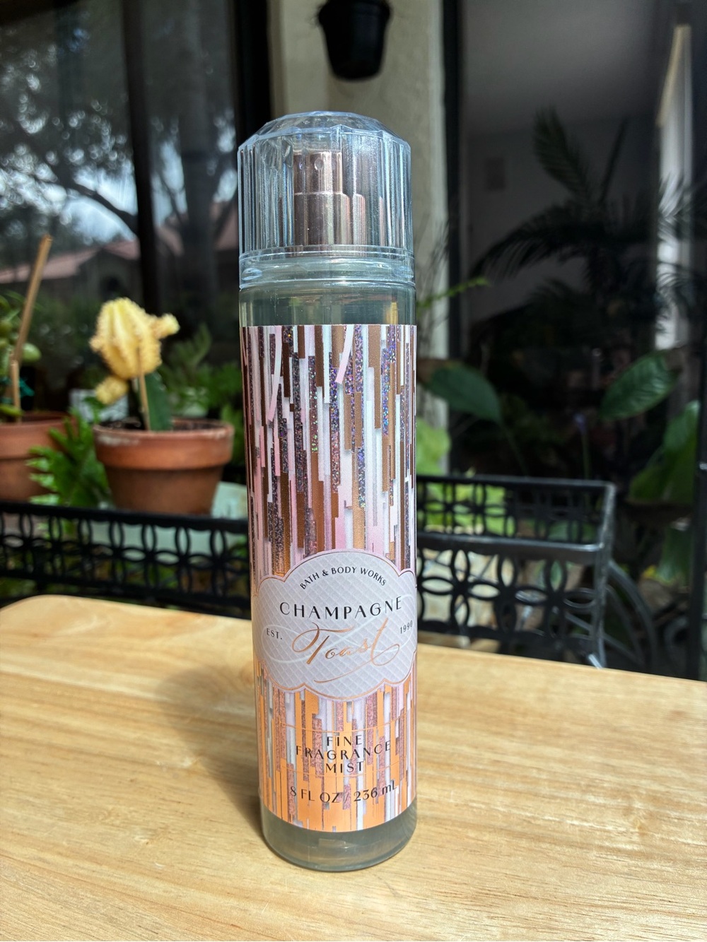 Bath & Body Works Champagne Toast Fine Fragrance Mist - Pink & Gold